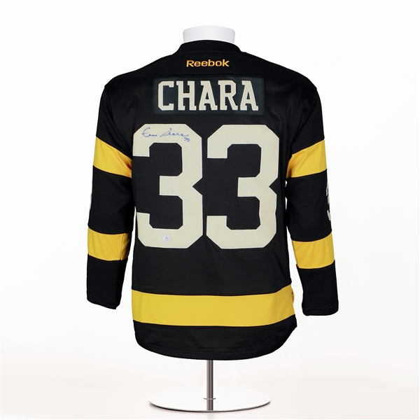 Zdeno Chara Autographed Boston Bruins Alternate Reebok Premier Jersey