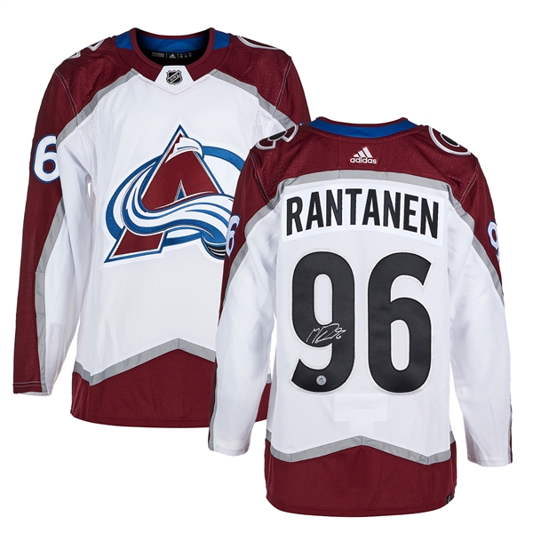 Mikko Rantanen Signed Colorado Avalanche White adidas Jersey