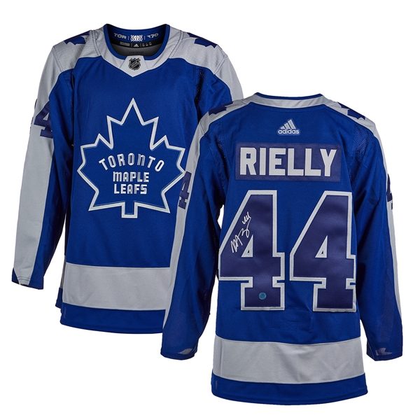 Morgan Rielly Toronto Maple Leafs Signed Reverse Retro adidas Jersey