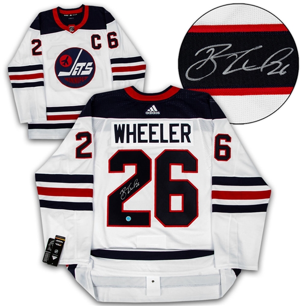 Blake Wheeler Autographed Winnipeg Jets adidas Jersey