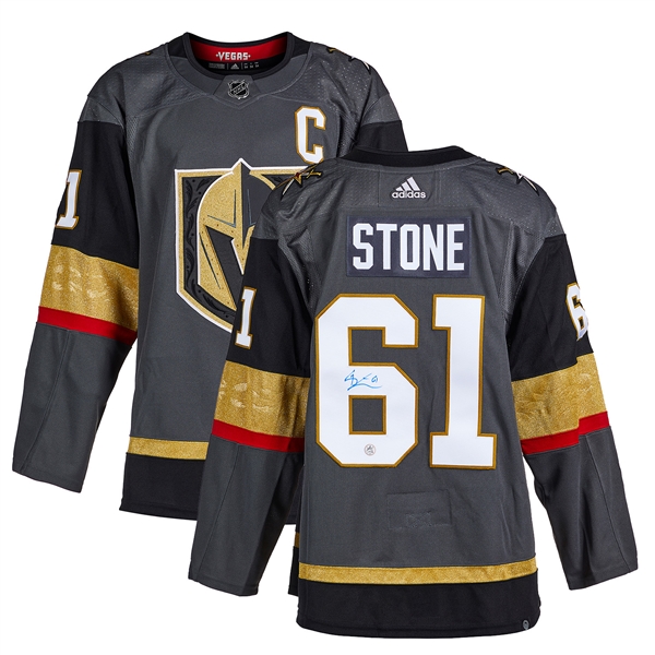 Mark Stone Autographed Vegas Golden Knights Alternate adidas Jersey