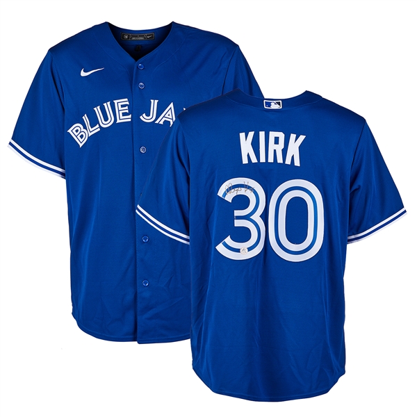 Alejandro Kirk Autographed Toronto Blue Jays Nike Jersey