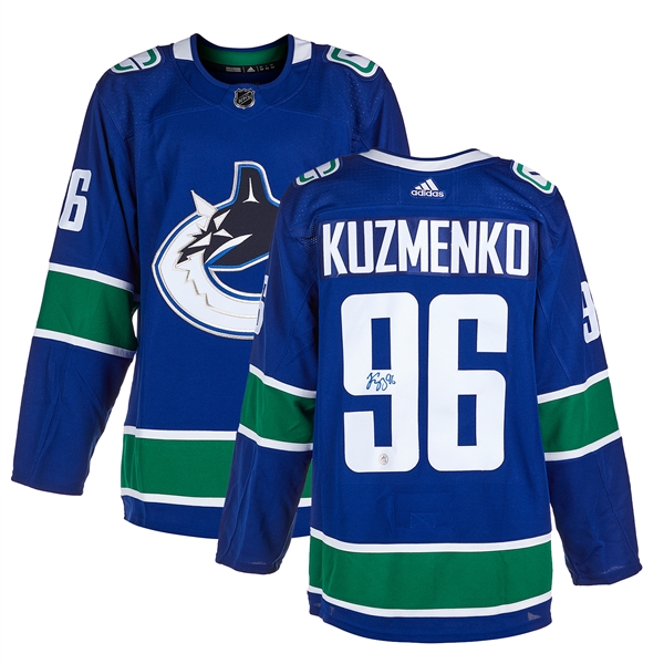 Andrei Kuzmenko Autographed Vancouver Canucks adidas Jersey