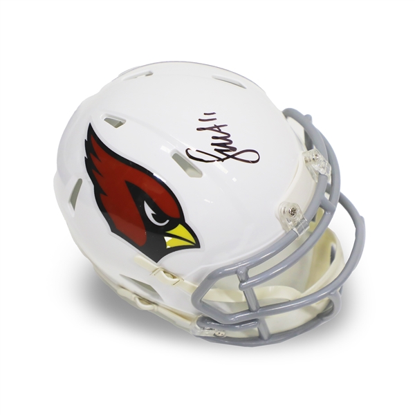 Larry Fitzgerald Autographed Arizona Cardinals Riddell Speed Mini Helmet