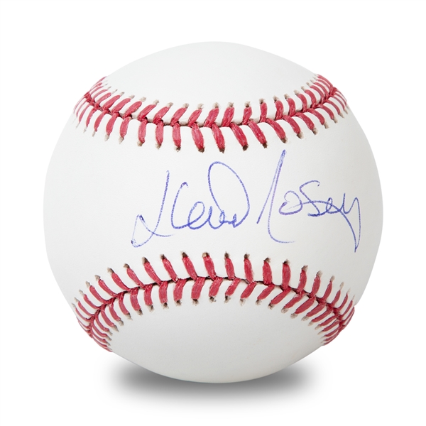 Lloyd Moseby Autographed Rawlings Official Major League Blue Jays 40th Anniversary Baseball