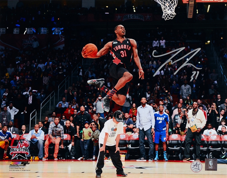 Terrance Ross Signed Toronto Raptors Dunk Contest 11x14 Photo