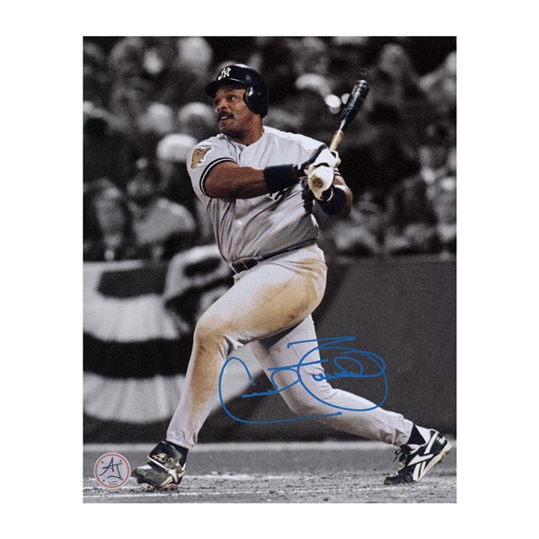 Cecil Fielder Autographed New York Yankees 8x10 Photo