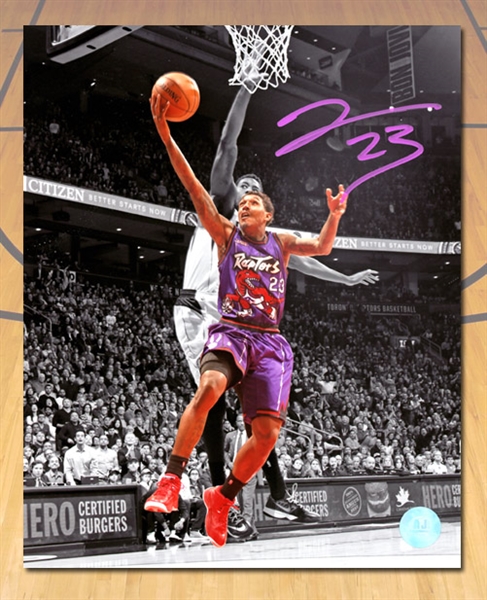 Lou Williams Autographed Toronto Raptors 8x10 Photo