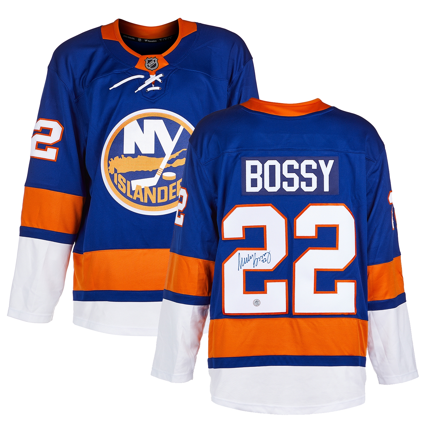 Mike Bossy Autographed New York Islanders Fanatics Breakaway Jersey