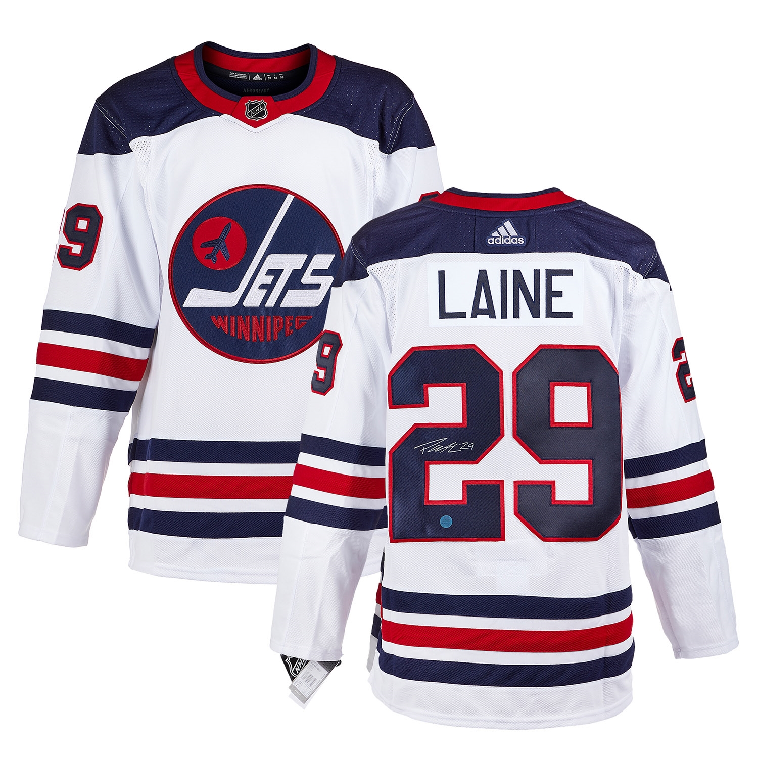 Patrik Laine Signed Winnipeg Jets adidas Jersey