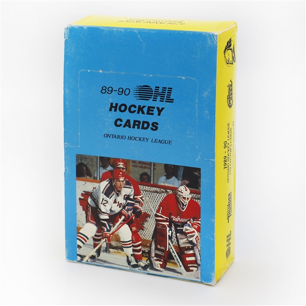 1989-90 7th Inning Sketch OHL Hockey Premier Edition Hobby Box