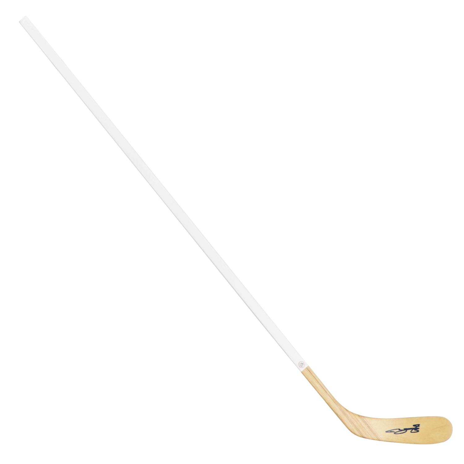 Bowen Byram Autographed White Wood Hockey Stick