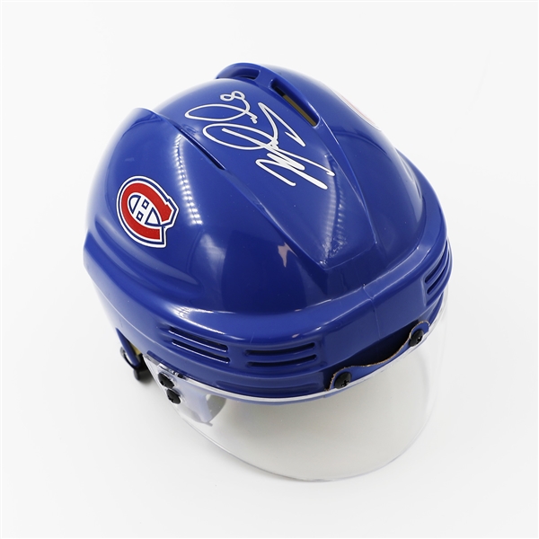 Mike Matheson Autographed Montreal Canadiens Replica Mini Helmet