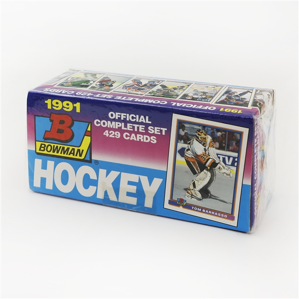 1991 Bowman NHL Trading Cards Complete Factory Sealed Base Set - 429 Cards 