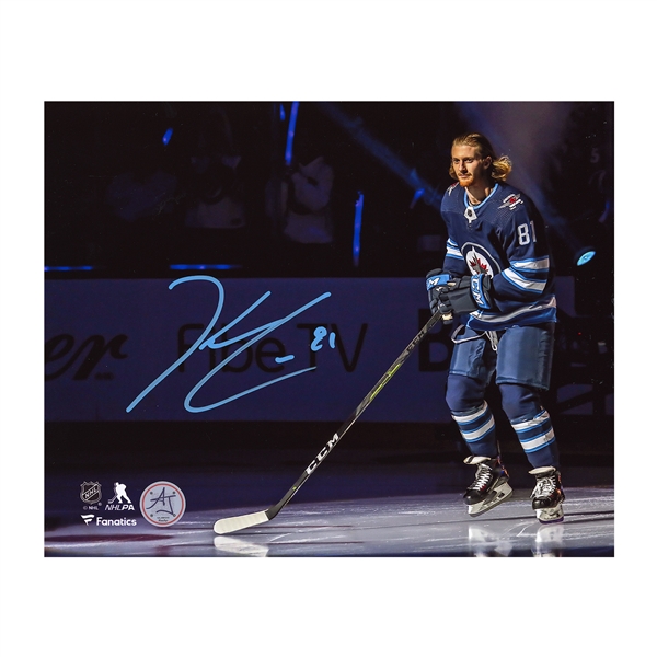 Kyle Connor Signed Winnipeg Jets Spotlight Intro 8x10 Photo