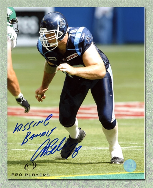 Adriano Belli Autographed Toronto Argonauts 8x10 Photo