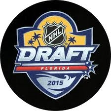 Inglasco 2015 NHL Entry Draft Souvenir Event Hockey Puck