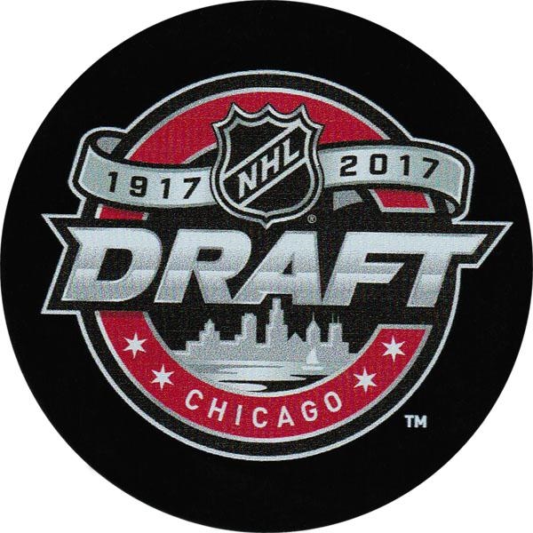 Inglasco 2017 NHL Entry Draft Souvenir Event Hockey Puck