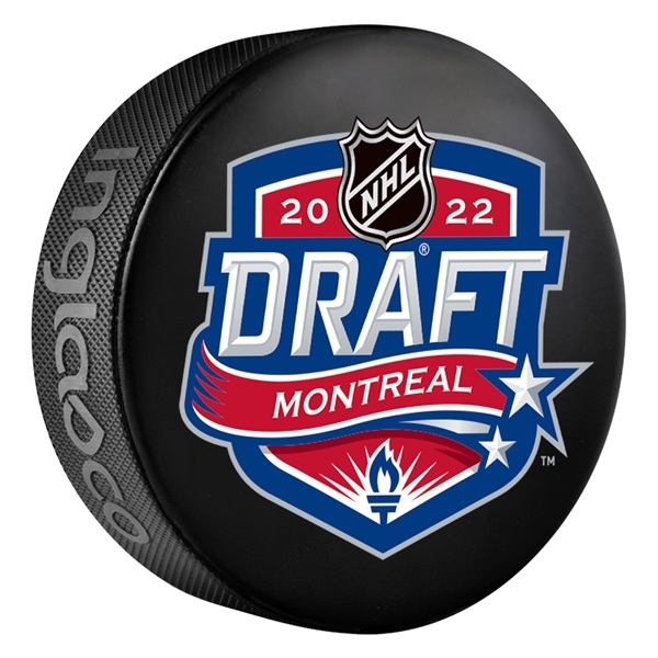 Inglasco 2022 NHL Entry Draft Souvenir Event Hockey Puck