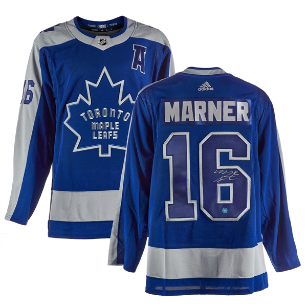 Mitch Marner Signed Toronto Maple Leafs Reverse Retro adidas Jersey