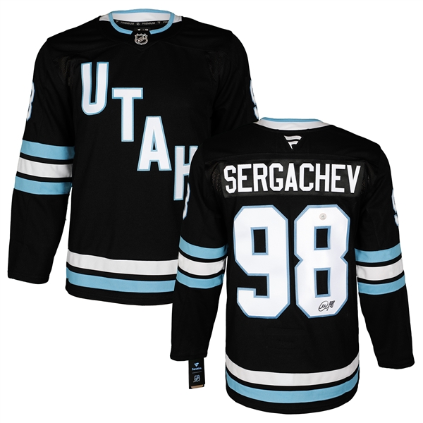 Mikhail Sergachev Autographed Utah Hockey Club Fanatics Premium Jersey