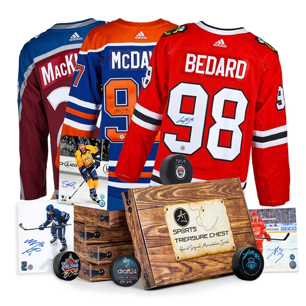 AJ Sports Ultimate Edition 2024 Hockey Year In Review Treasure Chest #1/24