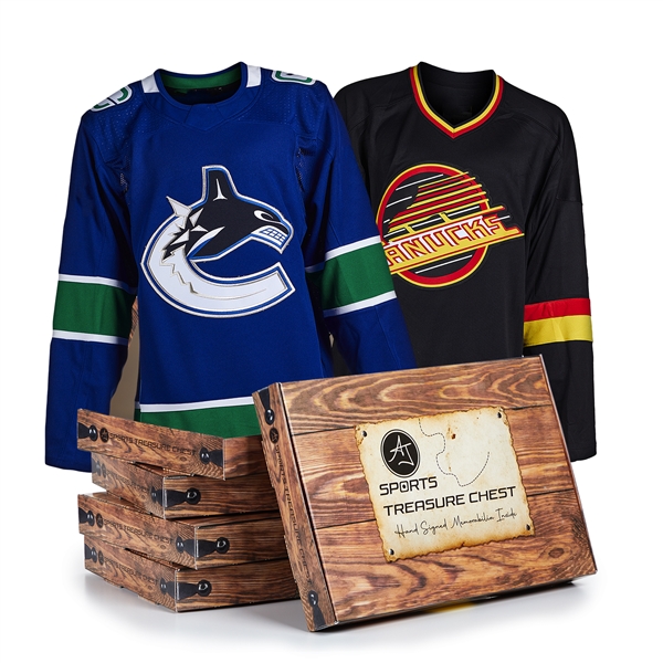 AJ Sports Vancouver Hockey Hat Trick Signature Treasure Chest