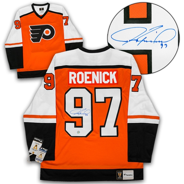 Jeremy Roenick Signed Philadelphia Flyers Throwback Breakaway Jersey