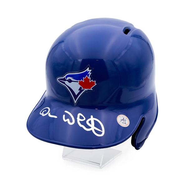 Devon White Autographed Toronto Blue Jays Rawlings Batting Helmet