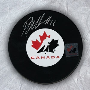 Patrick Marleau Team Canada Autographed Olympic Hockey Puck