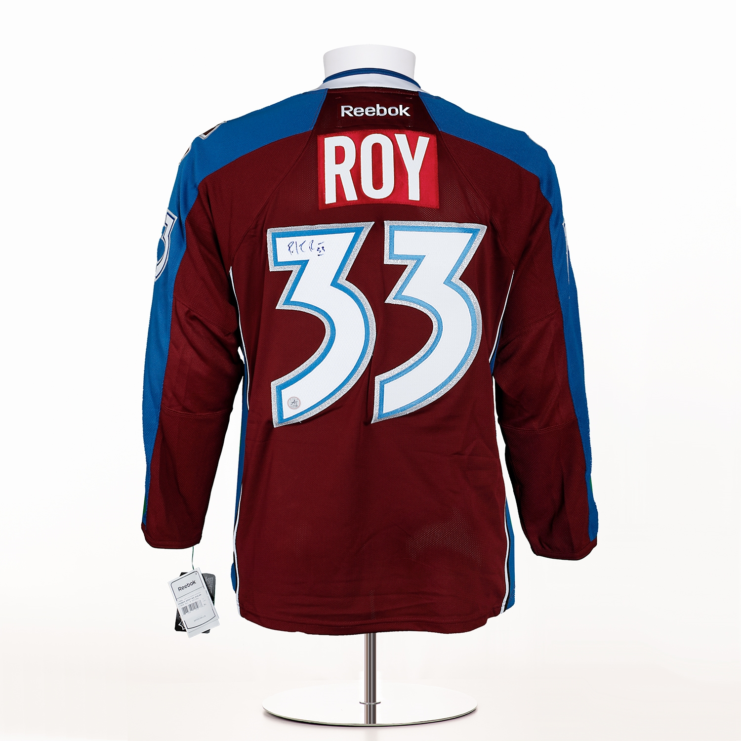 Patrick Roy Autographed Colorado Avalanche Vintage Reebok Jersey