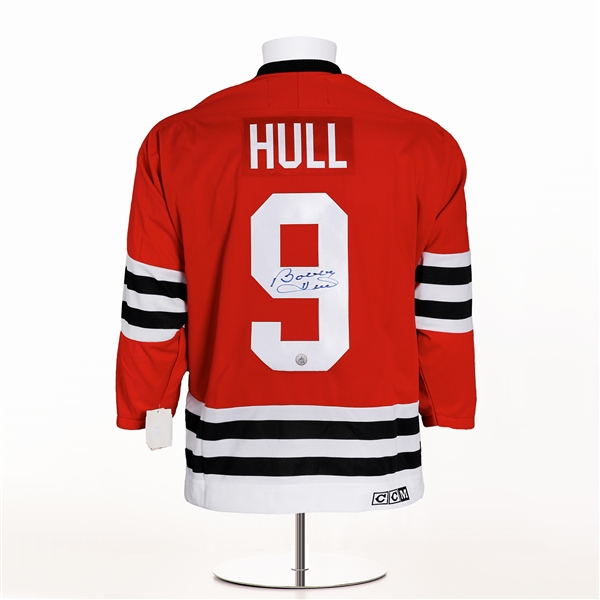 Bobby Hull Autographed Chicago Blackhawks Vintage CCM Jersey