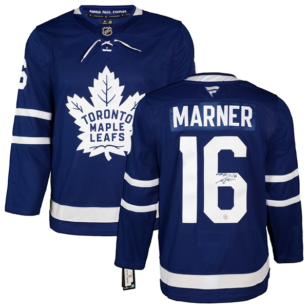 Mitch Marner Autographed Toronto Maple Leafs Fanatics Premium Jersey