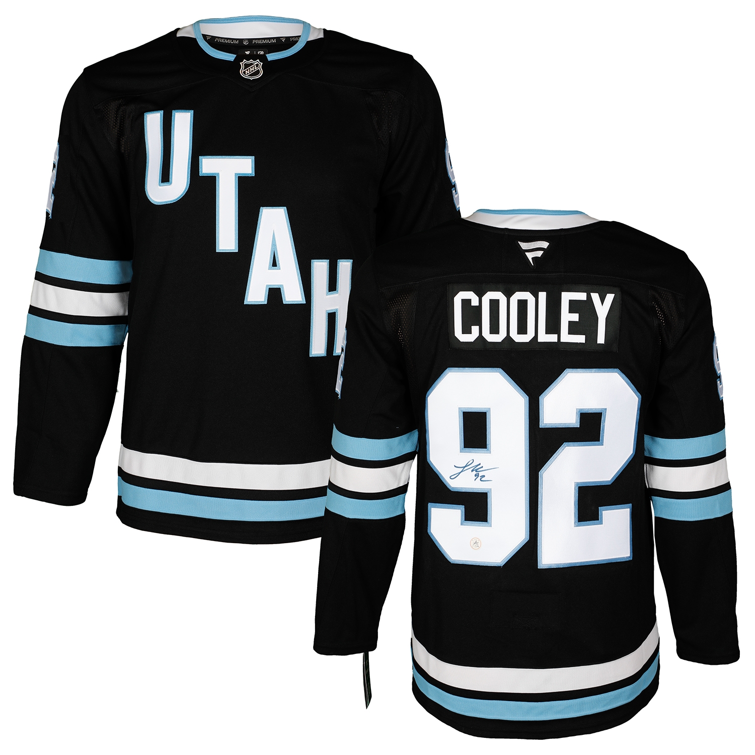 Logan Cooley Autographed Utah Hockey Club Fanatics Premium Jersey