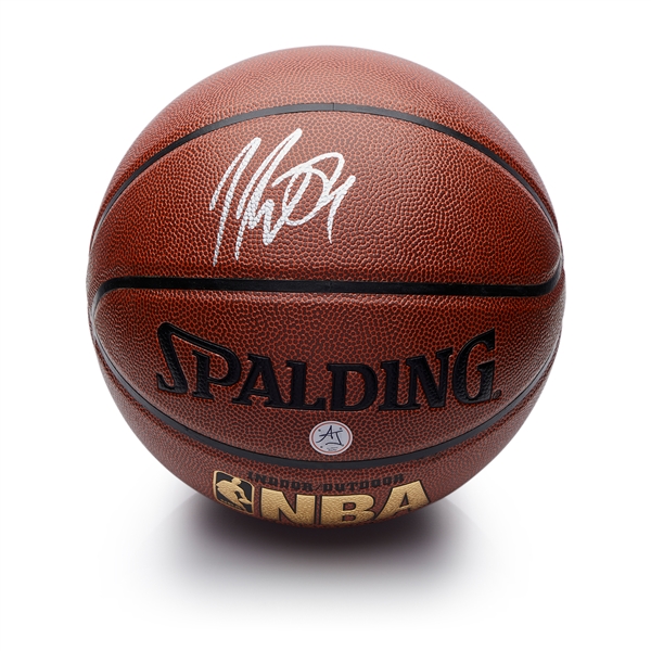 Patrick Patterson Autographed Spalding NBA I/O Basketball