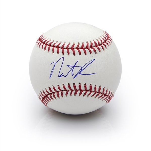 Nate Pearson Autographed Rawlings MLB Official Major League Baseball