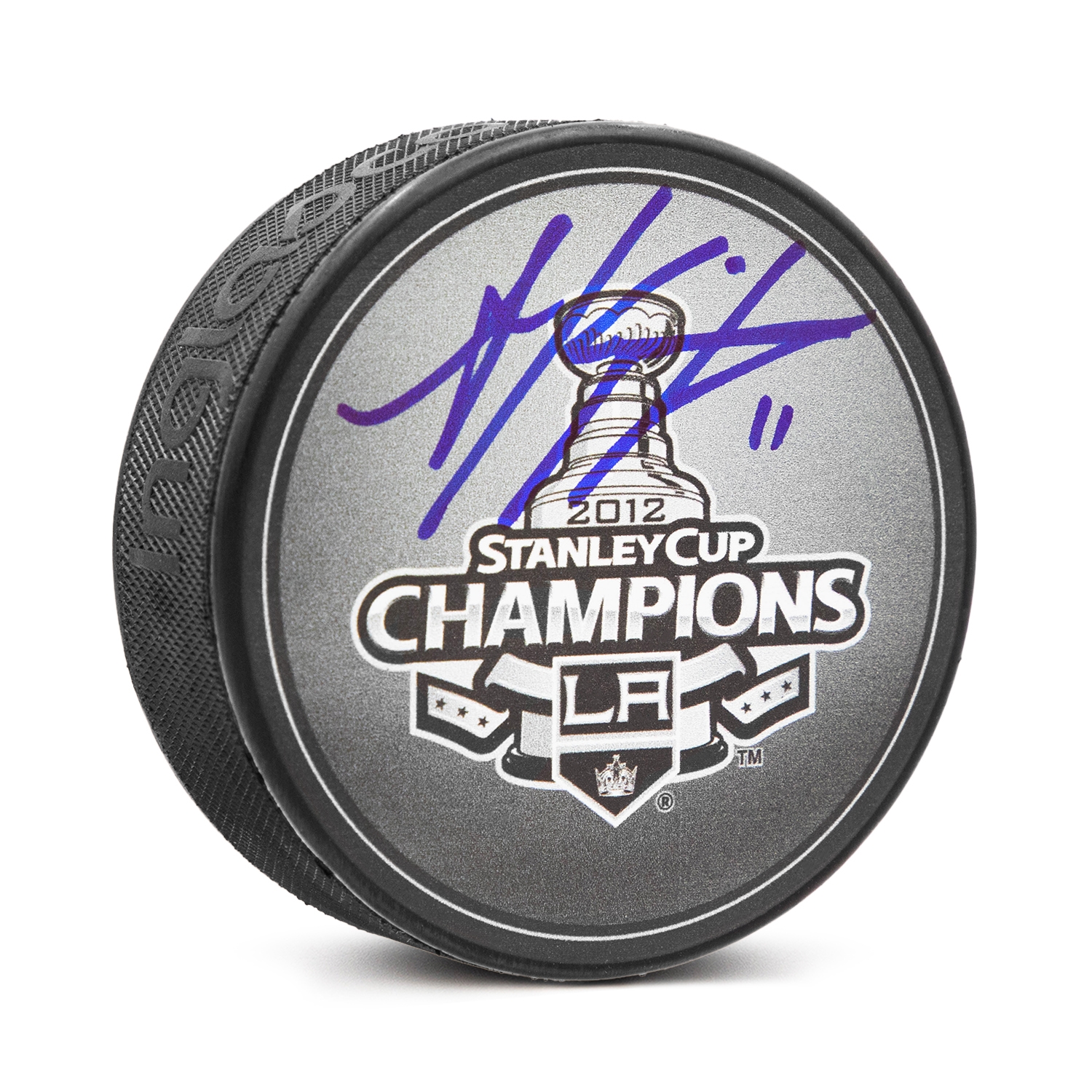 Anze Kopitar Signed Los Angeles Kings 2012 Stanley Cup Puck