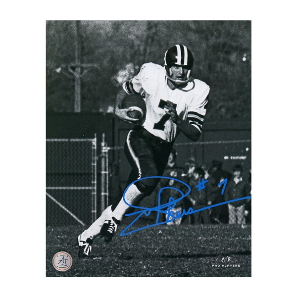 Joe Theismann Autographed Toronto Argonauts Rushing 8x10 Photo