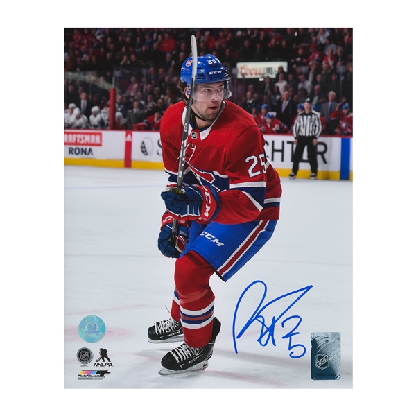 Ryan Poehling Autographed Montreal Canadiens 8x10 Photo