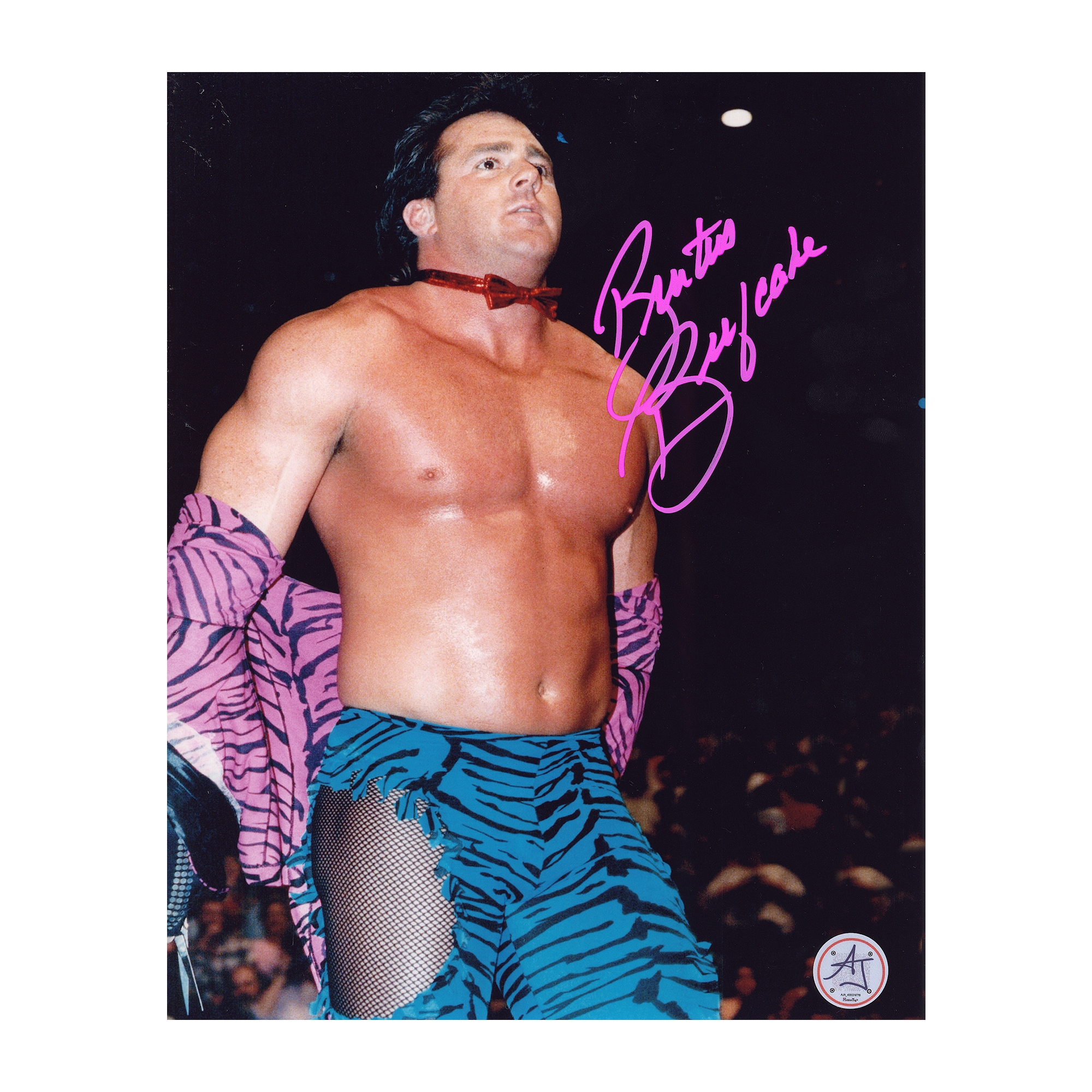 Brutus Beefcake Autographed Wrestling 8x10 Photo