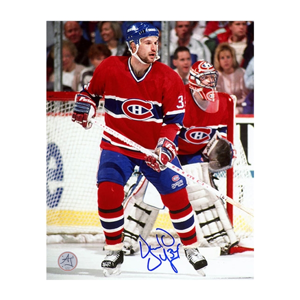 Donald Dufresne Autographed Montreal Canadiens 8x10 Photo