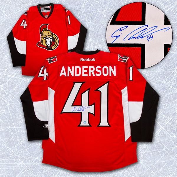 Ottawa Senators Autographed Jerseys, Signed Senators Jerseys