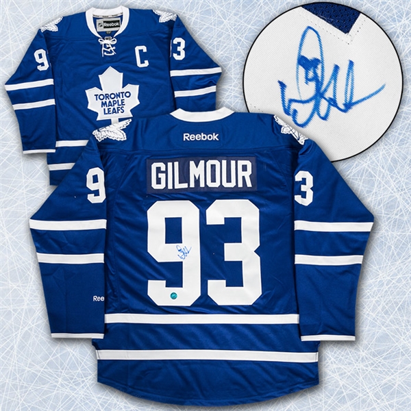 Doug Gilmour Toronto Maple Leafs Autographed Reebok Premier Hockey Jersey