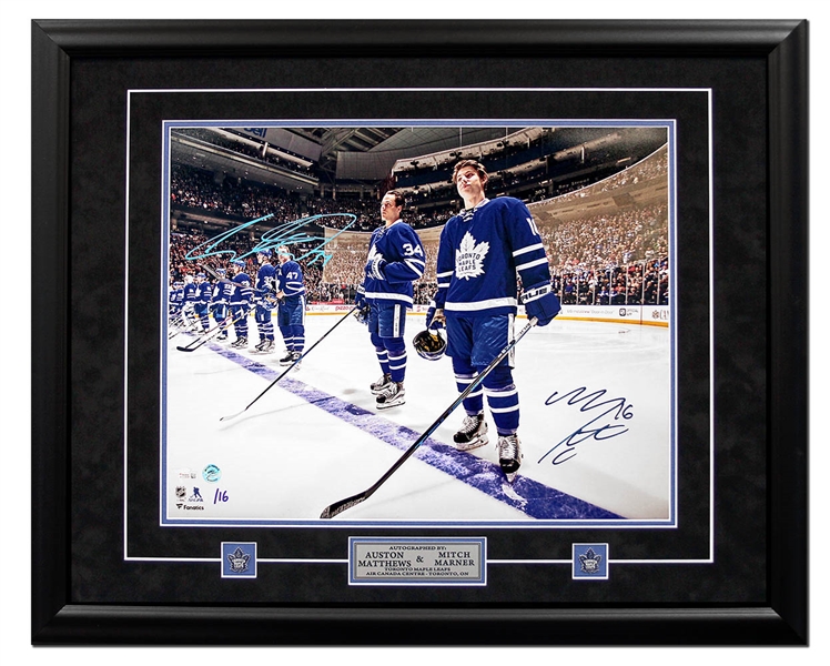 Lot Detail - Connor McDavid Edmonton Oilers Autographed 35x43 Framed  Replica Hockey Jersey