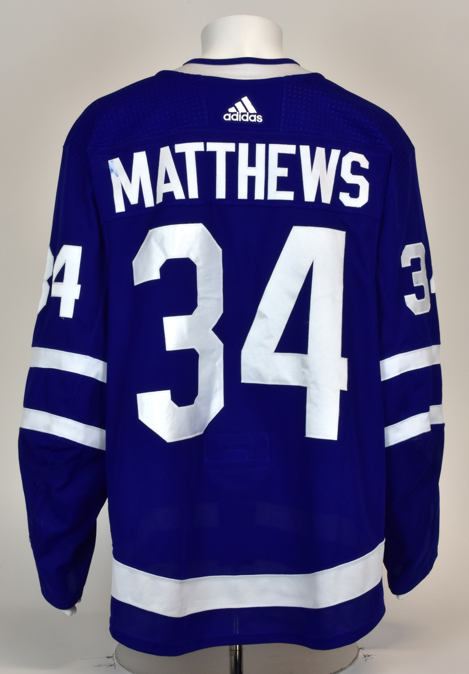 2017-18 Auston Matthews Game Worn Toronto Maple Leafs Jersey