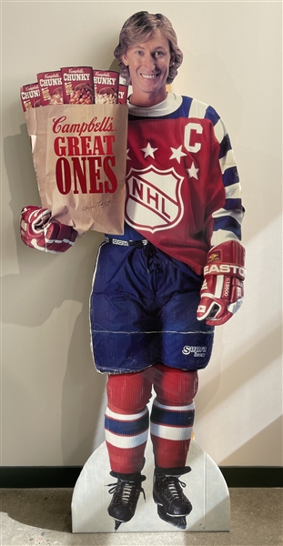 Wayne Gretzky Campbell’s Great Ones Promo Life-Size Cardboard Cutout Stand Up