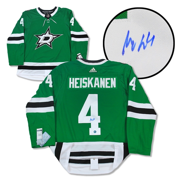 Miro Heiskanen Dallas Stars Autographed Adidas Jersey