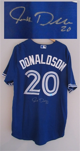 Josh Donaldson Toronto Blue Jays Signed Majestic Baseball Jersey
