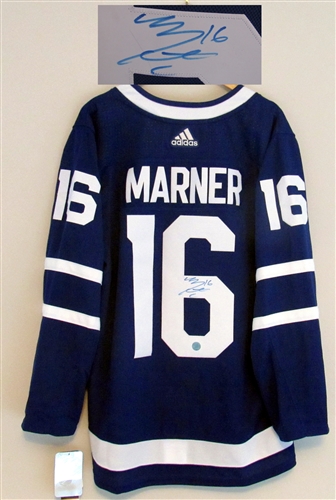 Mitch Marner Toronto Maple Leafs Autographed Adidas Jersey (Flawed)