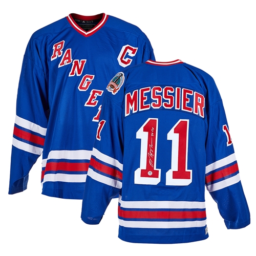 Mark Messier New York Rangers Signed & Inscribed 94 Cup Team Classic Jersey